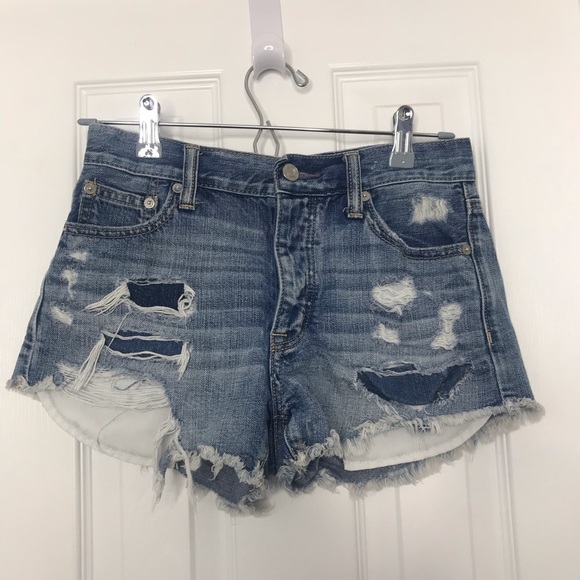 American Eagle Outfitters Pants - American Eagle Distressed Jean Shorts